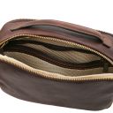 Marvin Trousse de Toilette en Cuir Marron foncé TL142326