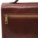 David Bolso Para Hombre en Piel - Modelo Grande Marrón TL142340