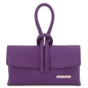 TL Bag Leather Clutch Purple TL141990