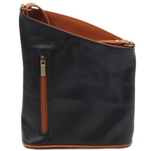 TL Bag Mini Soft Leather Unisex Cross bag Black TL141428
