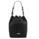 TL Bag Leather Bucket bag Black TL142311