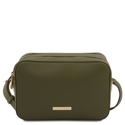 TL Bag Leather Shoulder bag Forest Green TL142290