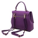 Silene Leather Convertible Backpack Handbag Фиолетовый TL142152