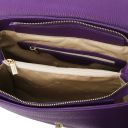 Silene Sac à Main en Cuir Convertible en sac à dos Violet TL142152