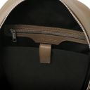 Dakota Soft Leather Backpack Dark Taupe TL142333