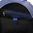 Dakota Mochila en Piel Suave Azul oscuro TL142333