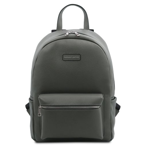 Dakota Rucksack aus Weichem Leder Grau TL142333