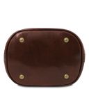 Giusi Leather Shoulder bag Brown TL142334