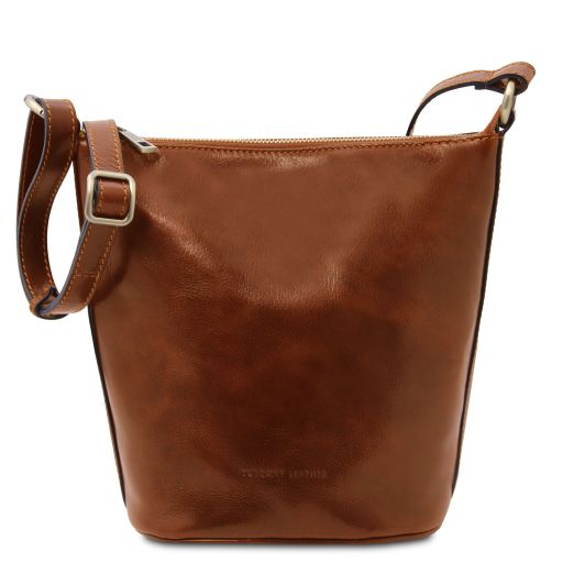 Giusi Leather Shoulder bag Honey TL142334