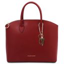 TL Keyluck Shopping Tasche aus Leder Rot TL141551