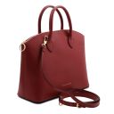 TL Keyluck Shopping Tasche aus Leder Rot TL141551