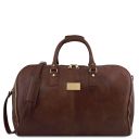 Antigua Sac de Voyage/Housse de Transport Vêtements en Cuir Marron foncé TL142341