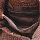 TL KeyLuck Tasche aus Geprägtem Leder Cinnamon TL141573