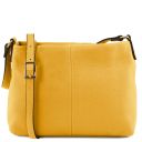 TL Bag Soft Leather Shoulder bag Yellow TL141720