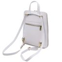 TL Bag Small Leather Backpack for Women White TL142092
