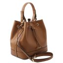 Minerva Leather Bucket bag Коньяк TL142145