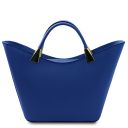 TL Bag Handtasche aus Leder Blau TL142287
