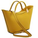 TL Bag Leather Handbag Yellow TL142287