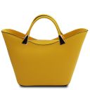 TL Bag Sac à Main en Cuir Jaune TL142287