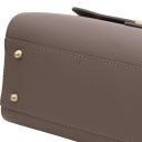 TL Bag Handtasche aus Leder Grau TL142107