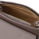 TL Bag Handtasche aus Leder Grau TL142107