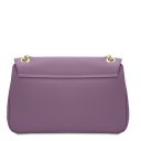 Elettra Soft Leather Shoulder bag Lilac TL142353