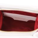 Nora Borsa a Mano in Pelle Morbida Bianco TL142372