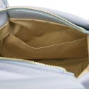 Nora Sac à Main en Cuir Souple Bleu céleste TL142372