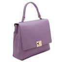 Silene Leather Convertible Backpack Handbag Lilac TL142152
