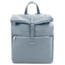 Denver Mochila en Piel Suave Azul claro TL142355