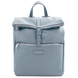Denver Soft Leather Backpack Светло-голубой TL142355