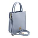 Kate Leather Tote Light Blue TL142366