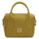 JADE Handtasche aus Leder Grün TL142359