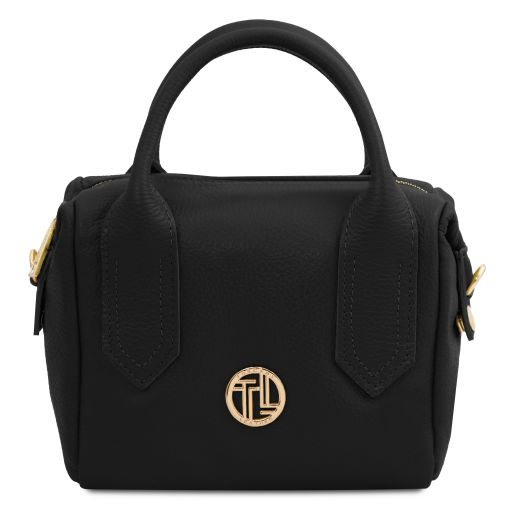 JADE Handtasche aus Leder Schwarz TL142359