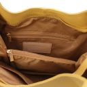 TL Keyluck Soft Leather Shoulder bag Pastel yellow TL142256