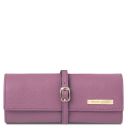 Soft Leather Jewellery Case Lilac TL142193