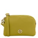 Lily Soft Leather Shoulder bag Green TL142375