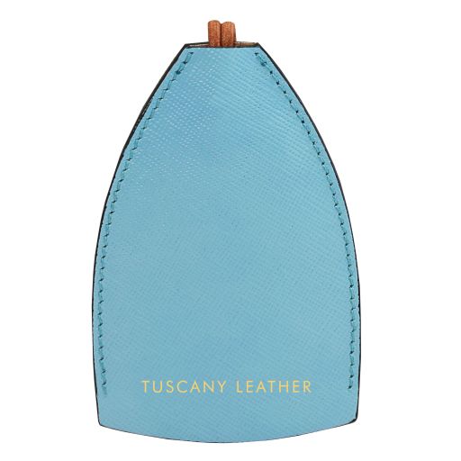 TL Bag Portachiavi in Pelle Azzurro TL142387