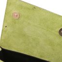 TL Bag Schultertasche aus Leder Grün TL140818