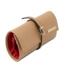 Soft Leather Jewellery Case Champagne TL142193