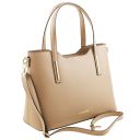 Olimpia Leather Tote Champagne TL142347