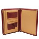 Ottavio Leather Document Case Red TL141178