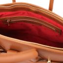 TL Bag Bolso a Mano con Detalles Color oro Cognac TL141529