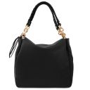 Amy Borsa Shopping in Pelle Morbida Nero TL142385