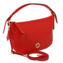 Margot Soft Leather Handbag Lipstick Red TL142386