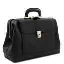 Leonardo Esclusiva Borsa Medico in Pelle Nero TL142342