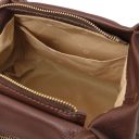 Nora Handtasche aus Weichem Leder Kaffee TL142372