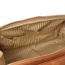 Lisbona Travel Leather Duffle bag - Small Size Honey TL141658