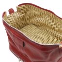 Jacob Trousse de Toilette en Cuir Rouge TL140528