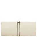 Soft Leather Jewellery Case Beige TL142193